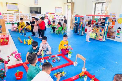 🍀 Hoạt động góc của các bé lớp 5TA🍀