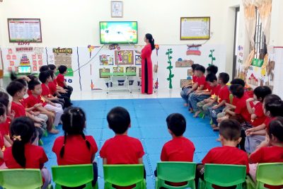 🌹🌹🌹HOẠT ĐỘNG LÀM QUEN VỚI TIẾNG ANH CỦA CÁC BÉ TRƯỜNG MẦM NON THƯỢNG HOÀ