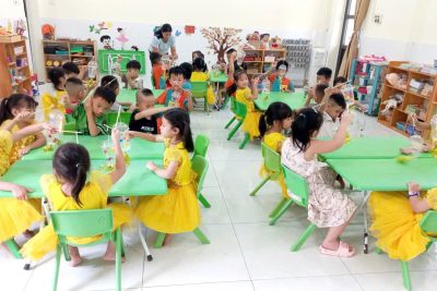 🌅🌅HOẠT ĐỘNG LÀM ĐÈN TRUNG THU🍀🍀 🏮🏮🏮